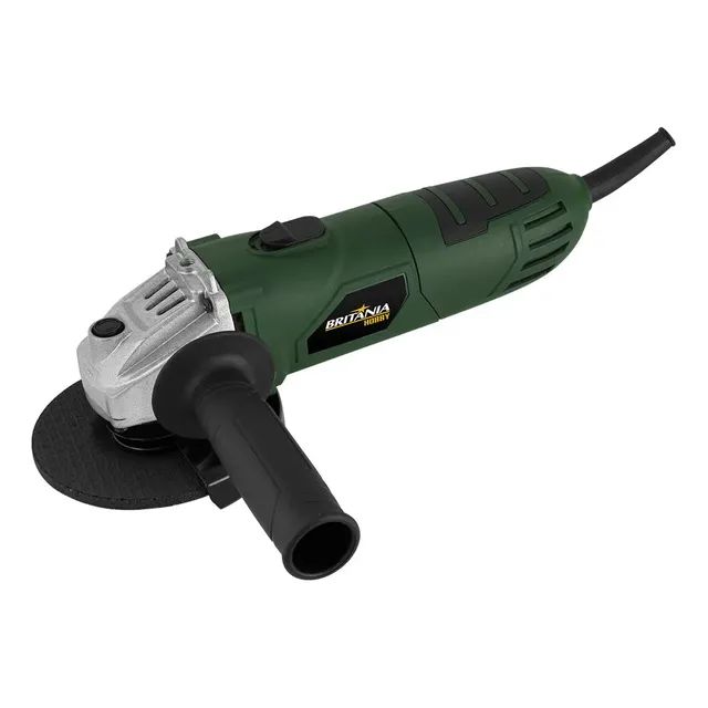 Esmerilhadeira Britânia Bem01 12000rpm 3 Empunhaduras 810w Cor Verde
