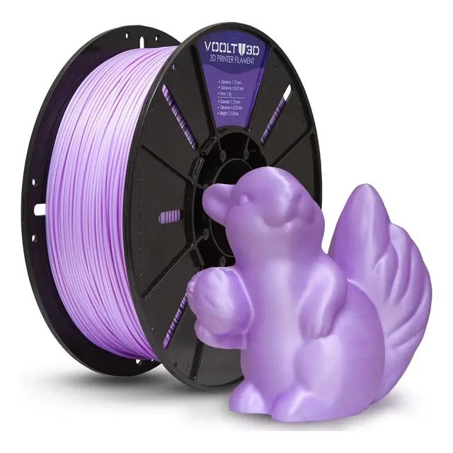 Filamento Pla Lilás Macaron Velvet 1kg Alta Performance 3d Lilás