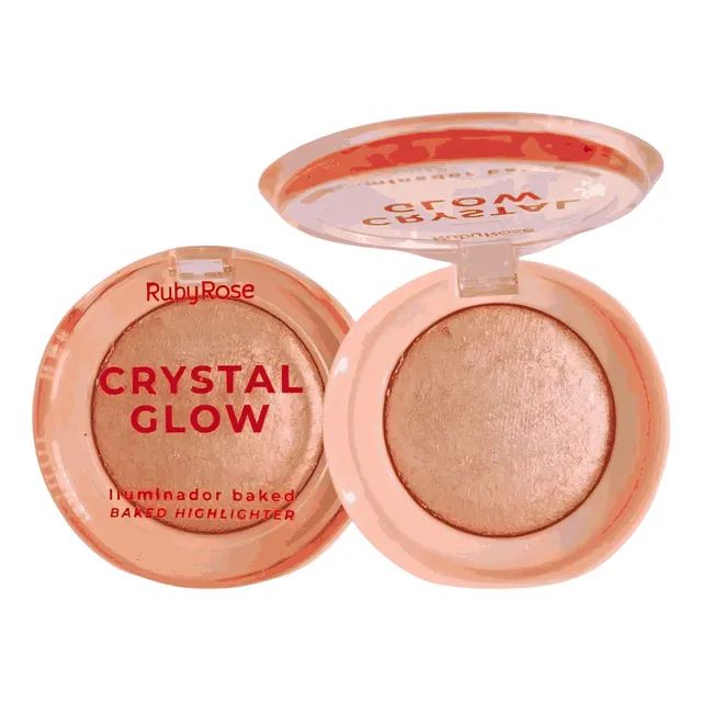 Iluminador Baked Crystal Glow Ruby Rose - Pink Champagne