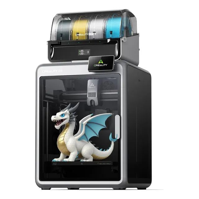 Impressora 3d Creality K2 Pro Combo, Suporte Multicolorida 127/220v Preto