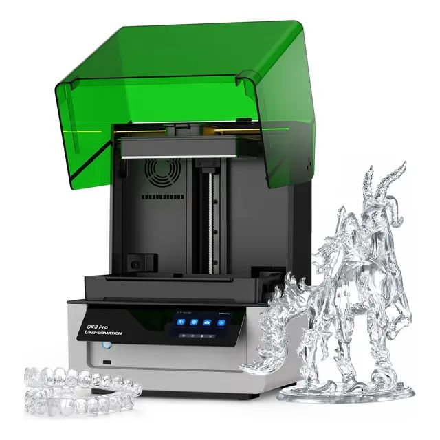 Impressora 3d De Resina Uniformation 16k - 385nm Verde