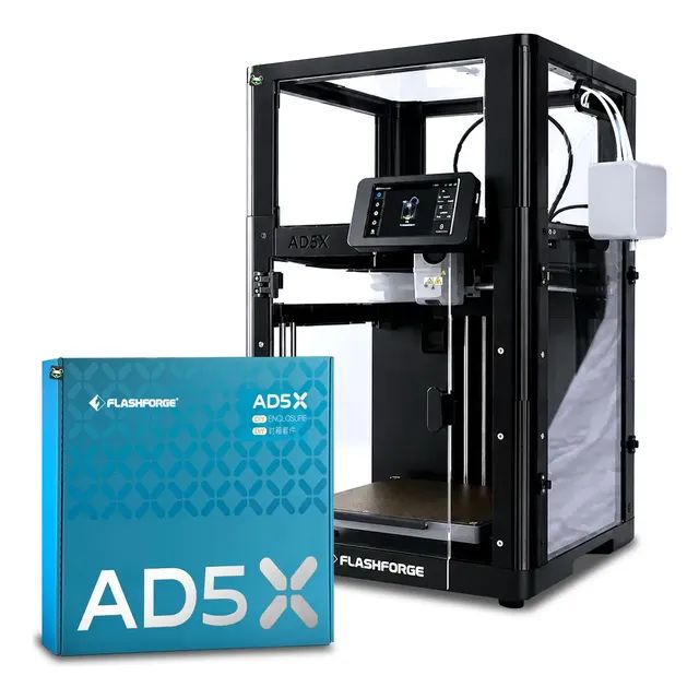 Impressora 3d Flashforge Ad5x Corexy + Kit Fechamento 100/240v Preto