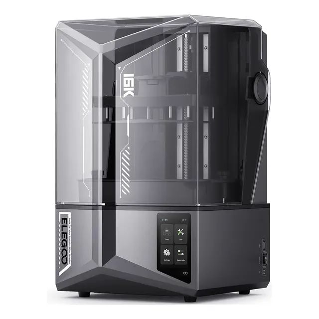 Impressora 3D Resina Elegoo Saturn 4 Ultra 16K SLA Resolução 16K Tela 10 polegadas