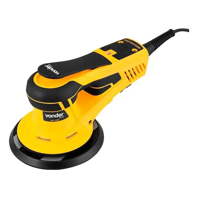 Lixadeira Roto Orbital 6 Pol Lrv 350b 220v Vonder 220v Amarelo