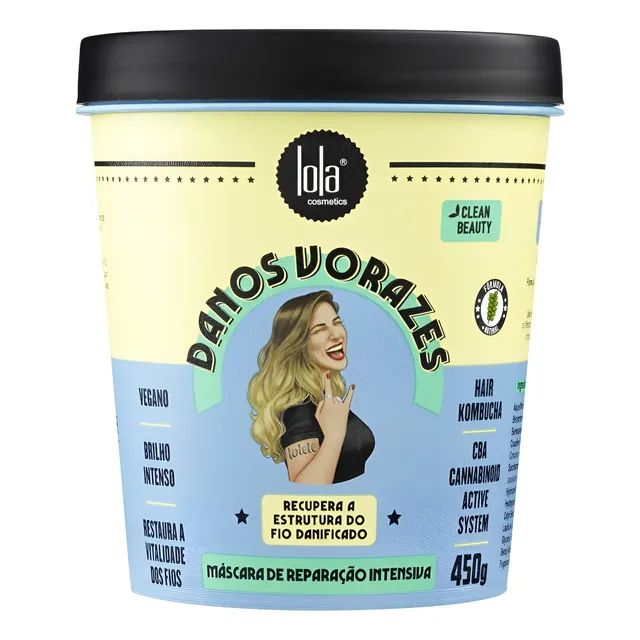 Máscara Lola Cosmetics Danos Vorazes 450g