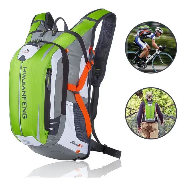 Mochila Hidratação Ciclismo Camelbak Trilha Corrida Cor Fruta Verde Desenho Do Tecido Liso