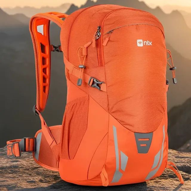 Mochila Ntk Attack Air X 30 Litros Laranja Laranja Liso