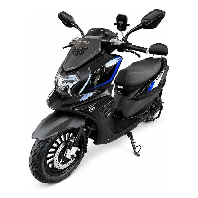 Moto Scooter Elétrica Savage 1000w Litio Não Precisa De Cnh Preto