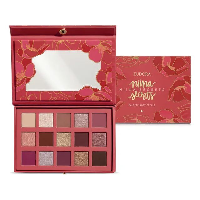 Paleta De Sombras Niina Secrets Soft Petals Eudora 10g Soft Petals