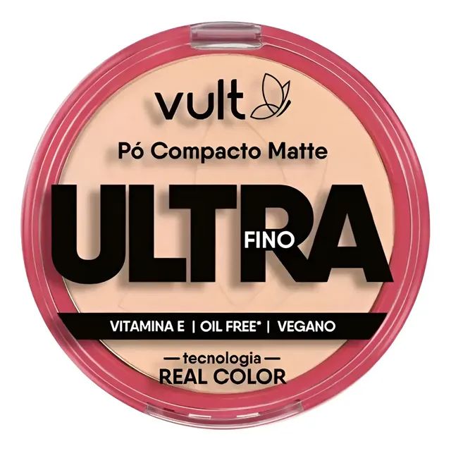 Pó Compacto Matte Ultrafino - Vult - 9g