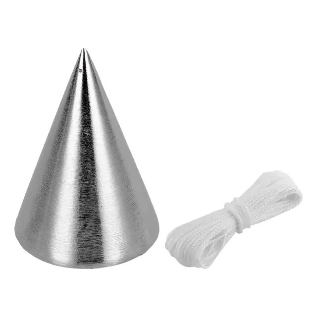 Prumo De Centro Corpo De Aco Cordao 5m 200g 1pc Mtx