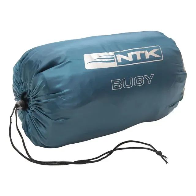 Saco De Dormir Bugy Nautika Camping Temp. 8ºc Á 15 Cor Azul