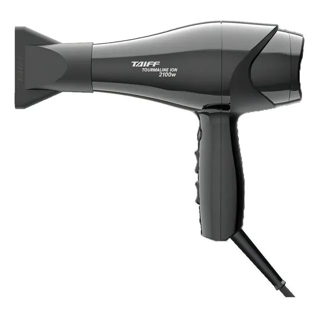 Secador de cabelos Taiff New Tourmaline Ion 2100W Pro cor preto