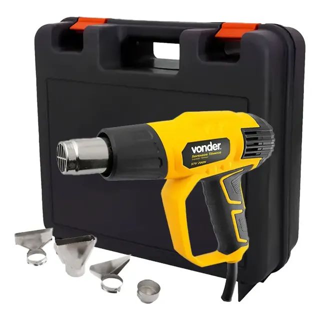 Soprador Térmico 2000w Stv200 127v + Maleta Plástica Vonder